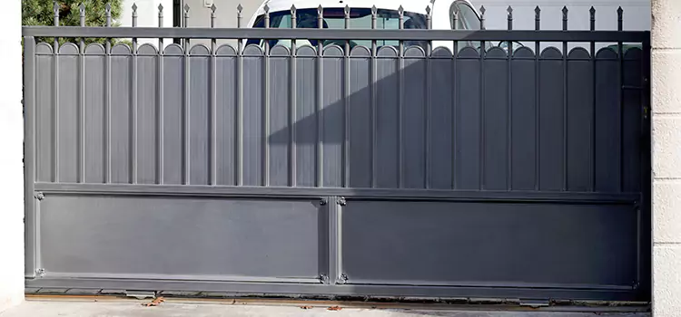 Metal Driveway Gate Installation Puyallup