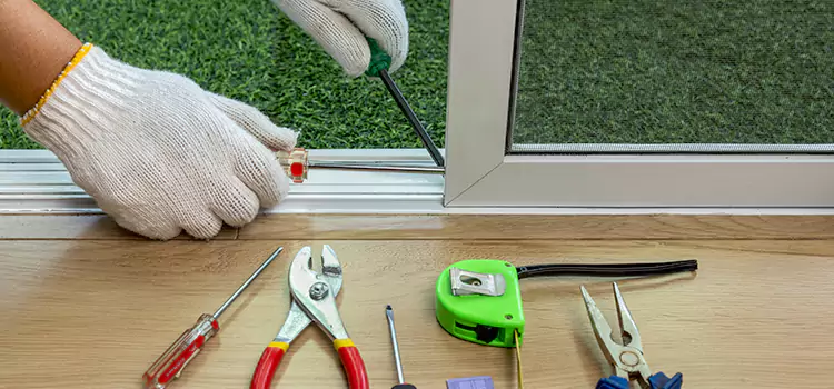 Sliding Door Track Replacement in Puyallup, WA