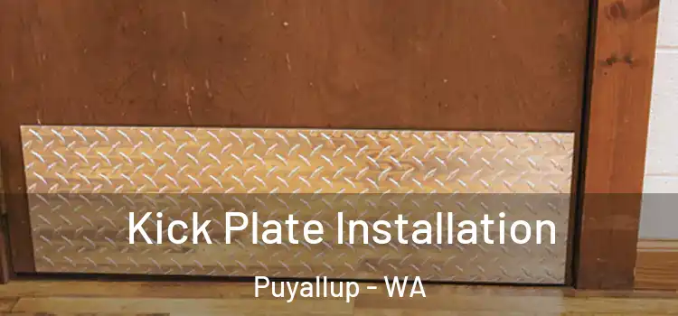 Kick Plate Installation Puyallup - WA